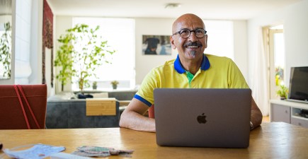 Man neemt contact op via e-mail