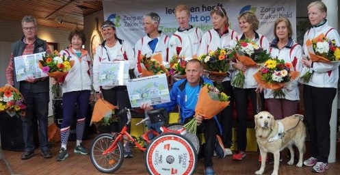 Zz Circuit Deelnemers Lopen Voor Goede Doelen