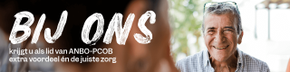 Bij ons krijgt u als lid van ANBO-PCOB extra voordeel én de juiste zorg​