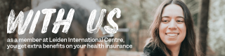 Bij ons as a member at Leiden International Centre, you get extra benefits on your health insurance
