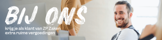 Bij ons krijg je als klant van ZP Zaken extra ruime vergoedingen