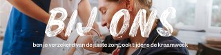 Bij ons ben je verzekerd van de juiste zorg, ook tijdens de kraamweek