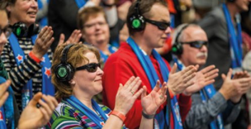 Sportief gebaar voor elkaar