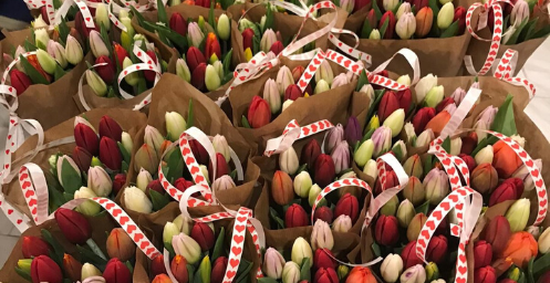Fleurig steuntje in de rug voor mantelzorgers