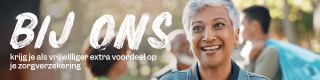 Bij ons krijg je als vrijwilliger extra voordeel op je zorgverzekering