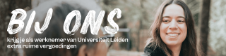 Bij ons krijg je als werknemer van Universiteit Leiden extra ruime vergoedingen