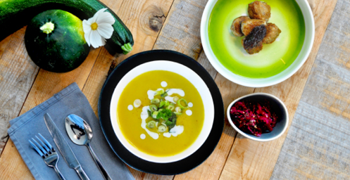 Gezond, lekker en duurzaam: k&ouml;fte en kerriesoep 