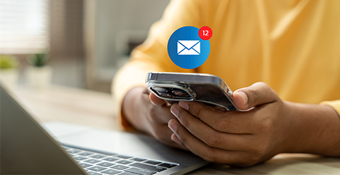 Valse e-mails in omloop