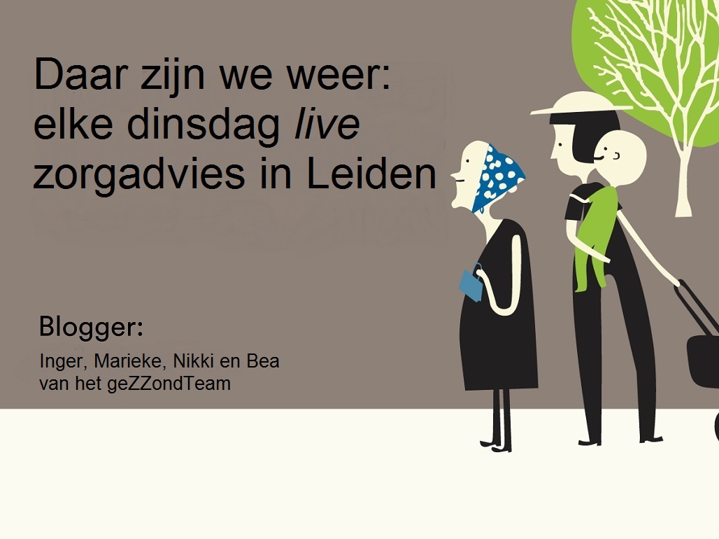 Daar zijn we weer: elke dinsdag live zorgadvies in Leiden